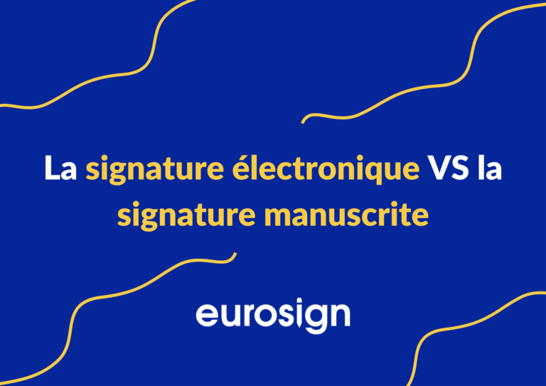 La signature électronique VS la signature manuscrite