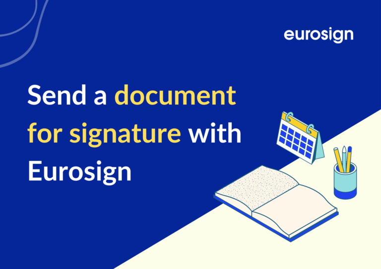 Send a document for signature with Eurosign